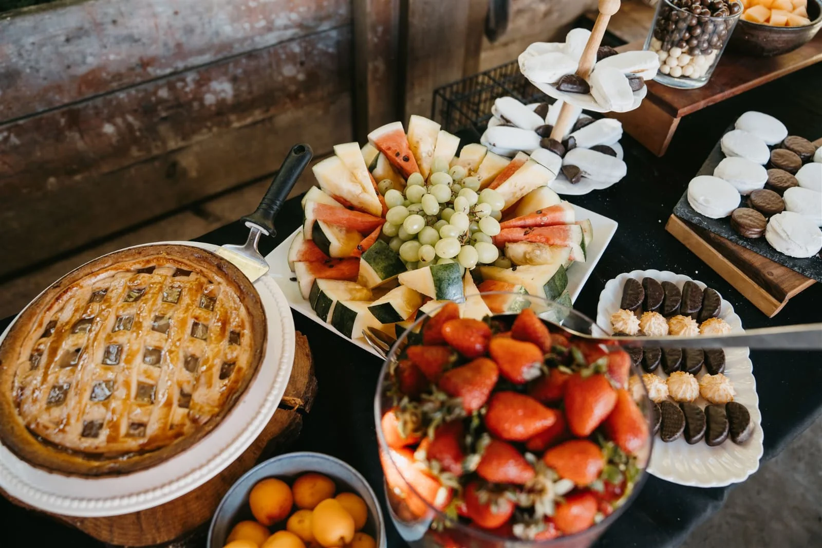 Montaje de catering en evento foráneo