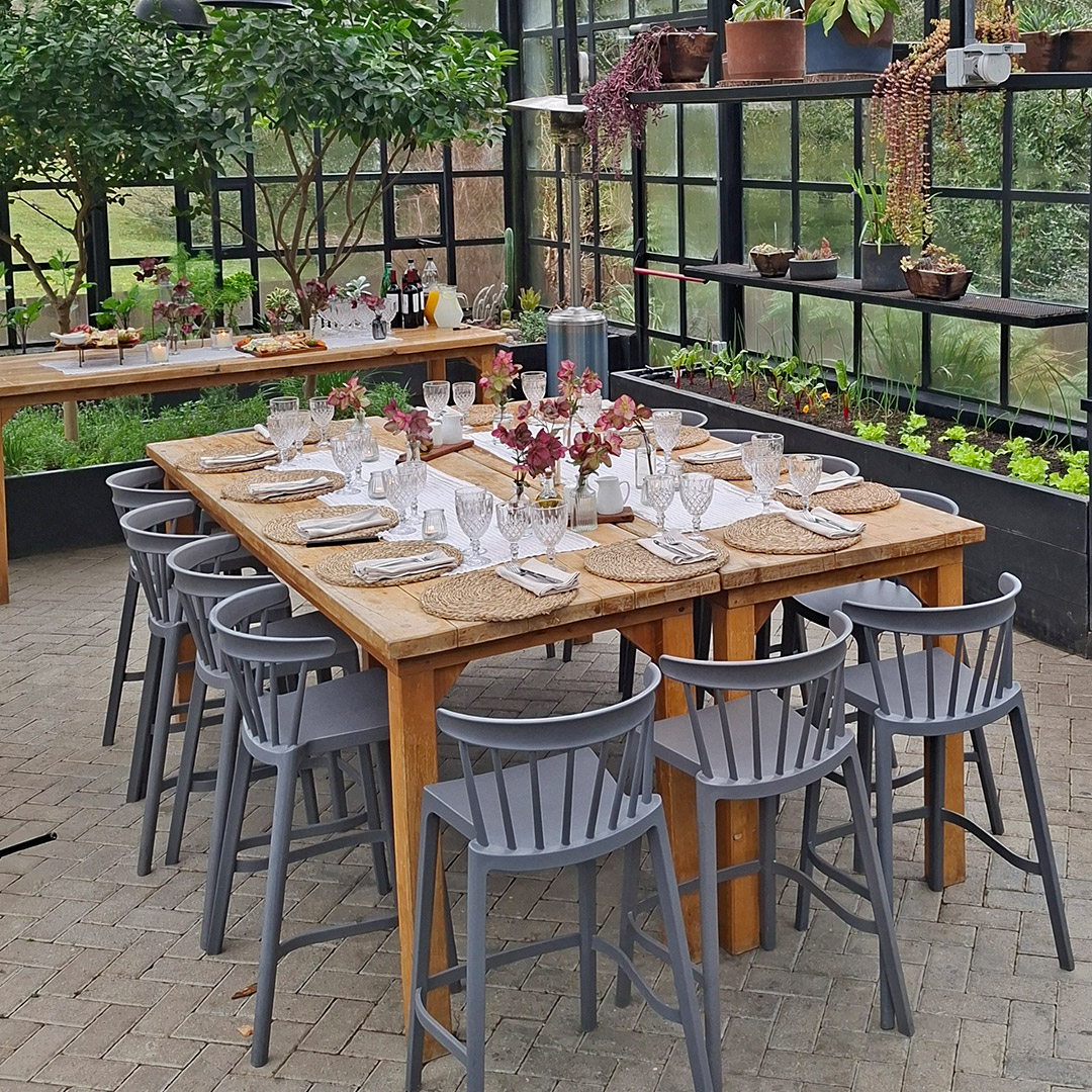 Catering corporativo en cabaña — La Vikinga