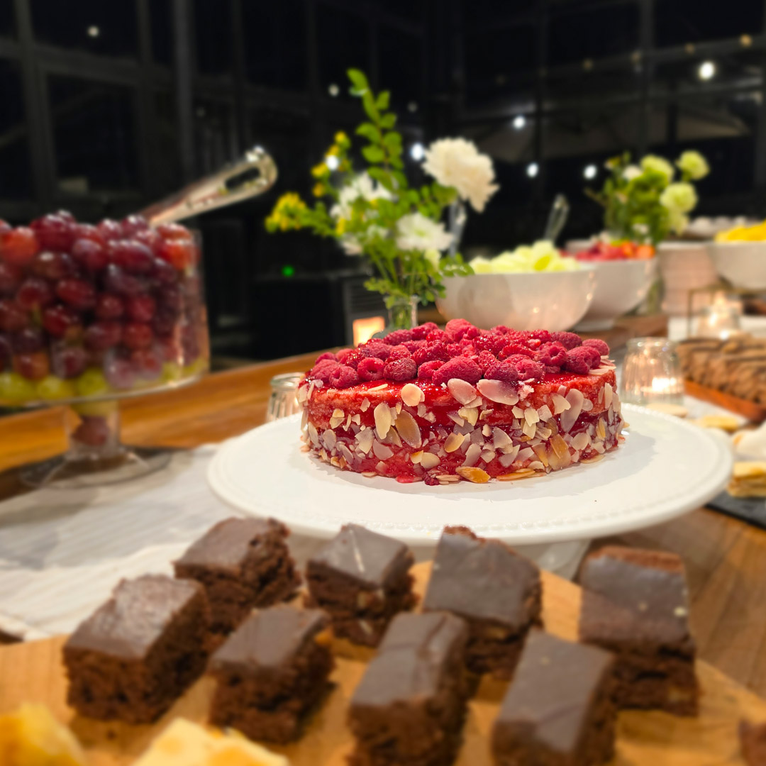 Montaje de catering para matrimonio — La Vikinga