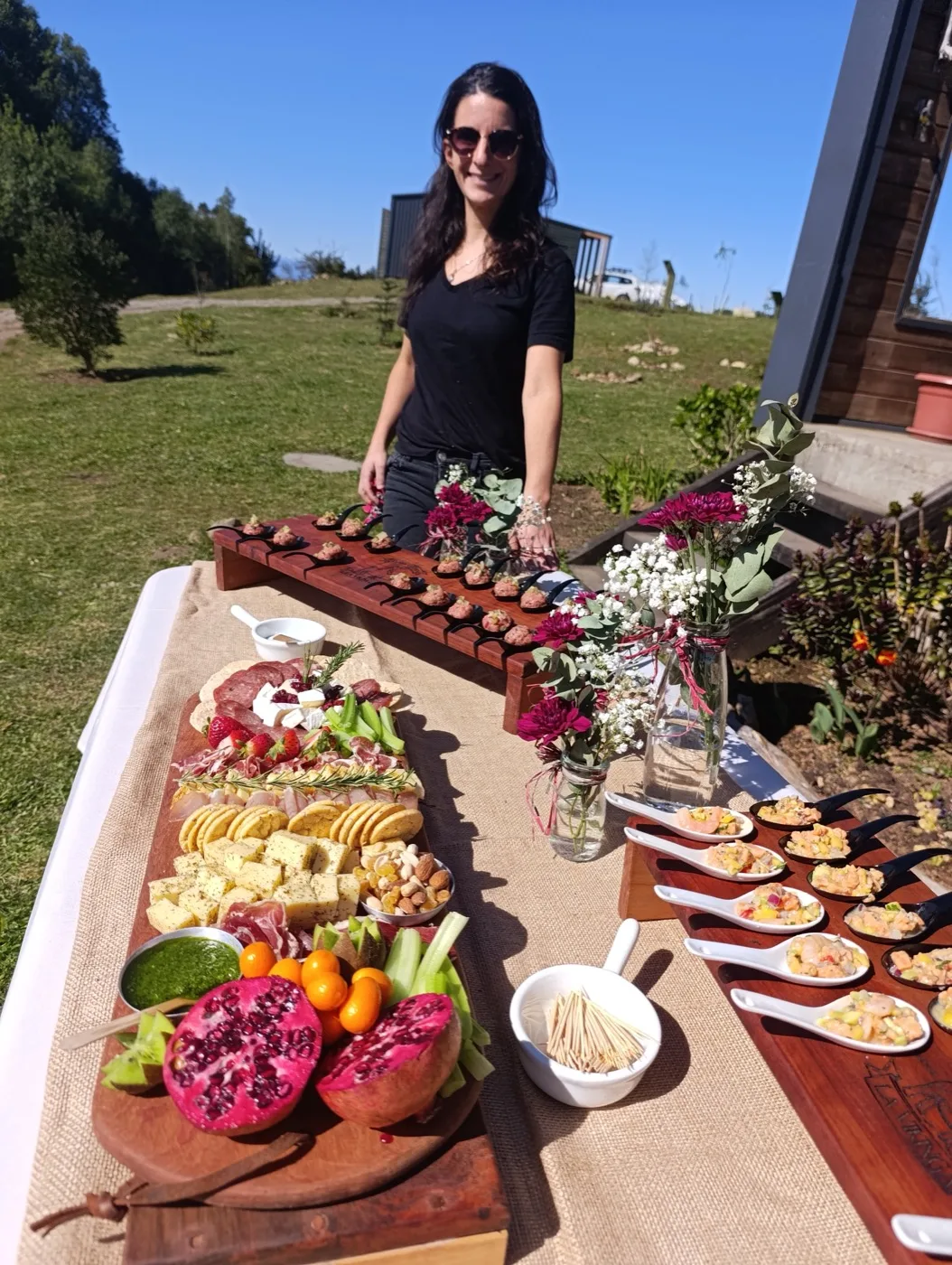 Fran en catering de matrimonio — La Vikinga